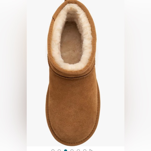 Xiakolaka Women's Classic Platform Mini Boots Winter Suede Anti-Slip Ankle.  NWT - Picture 3 of 13